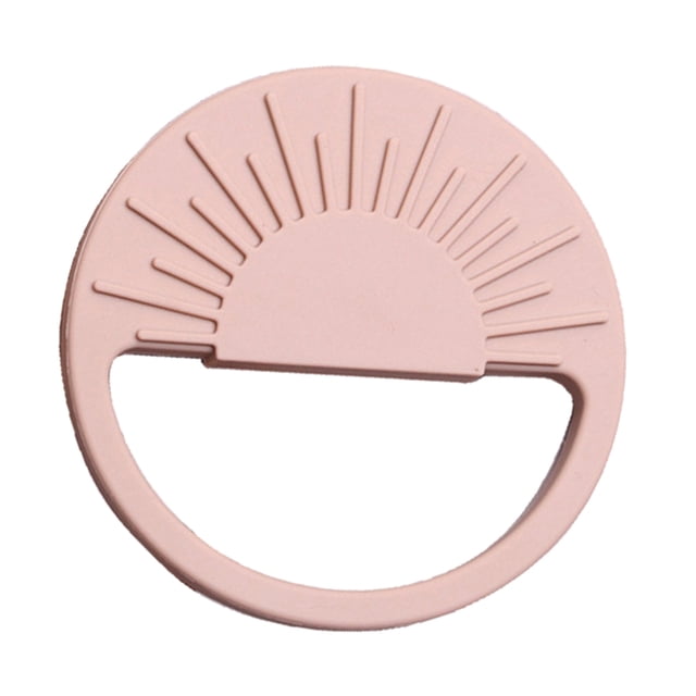 Dientes de bebé Molar chupete de silicona relajante juguete de dentición reutilizable chupando masaje pacificante juguetes durmiendo pulsera 004 rosa Scienceny BA002045-02