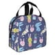 thumbnail image 2 of Easygdp Cartoon Rabbit Bolsa Térmica Premium - Tela Oxford Impermeable, Gran Capacidad, Bolsillo Frontal, Unisex para Trabajo, Escuela, Actividades al Aire Libre y Picnics, 2 of 8