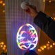 thumbnail image 1 of 1pc Guirnalda de luces LED 3D con forma de conejo y huevo de Pascua, perfecta para dormitorio, ventana de sala de estar o como luz decorativa creativa. Funciona con 3 pilas AAA,, 1 of 11