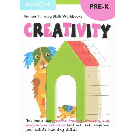 Pre-Owned Kumon Thinking Skills Workbooks Pre-K: Creativity (Paperback) 1941082254 9781941082256