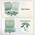 thumbnail image 7 of Homycasa Teen Fabric Task Chair-Aqua, 7 of 7