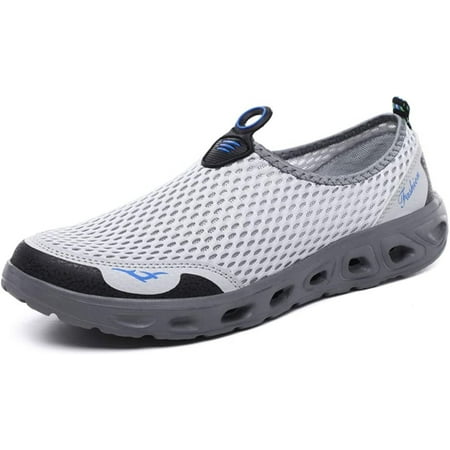 

Men-Women Breathable Mesh Shoes Lightweight Quick-drying Wading Shoes Summer Barefoot Shoes for River Swim Surf Yoga Exercise
