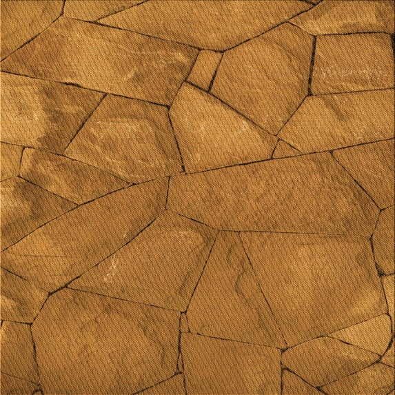 Ahgly Company Machine Washable Indoor Square Transitional Mahogany Brown Area Rugs, 4' Square