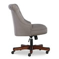 thumbnail image 5 of Linon Sinclair Manager's Chair with Adjustable Height & Swivel, 275 lb. Capacity, Dolphin Gray, 5 of 8