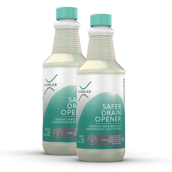 XionLab Safer, Drain Clog Remover IndustrialStrength Liquid Drain