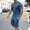 Blue Summer Sports Set, variant on Men's 2 Piece Summer Sportswear Short Sleeve Crew Neck Solid Color T-Shirt Shorts Set Tracksuit Jogging Gym Fitness Workout Clothes Blue L