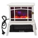 thumbnail image 1 of Portable Electric Fireplace, Clean Safe Reliable Heating, Dual Speed Quiet Operation for Cozy Room Atmosphere, 1500W, Low Noise, Freestanding, 1 of 5