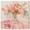 Gallery Wrapped, variant on Candy Stripe Bloom Canvas Trendy Fashion Art by Art Remedy, Gallery Wrapped, 12 x 12