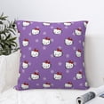 thumbnail image 5 of Hello Kitty Throw Pillow Cover Decoration Pillow Case Cushion for Home Sofa Couch 18"x18", 5 of 7