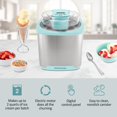 thumbnail image 3 of Máquina de Helados Nostalgia 2 L Digital Acero Inoxidable – Color Aqua, 3 of 7