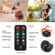 thumbnail image 3 of Ventilador de camping portátil para tienda de campaña, ventilador de techo USB recargable 2 en 1 con aro colgante de luz LED, ventilador de escritorio para camping al aire libre, hogar, oficina, coche, cortes de emergencia (naranja) oso de fresa Electrónica, 3 of 5