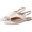 Warm White, variant on 27 Edit Naturalizer Women's Via Sandal Warm White 5.5M
