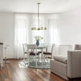 thumbnail image 5 of Lalia Home 5-Lt 20.5" Glass and Metal Hanging Pendant Chandelier - Antique Brass, 5 of 7