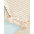 thumbnail image 6 of Franhais Baby Girls Summer Jumpsuits Set Letter Print Short Sleeves Romper and Daisy Mesh Patchwork Casual Flared Pants, 6 of 8