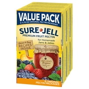 Sure-Jell Original Premium Fruit Pectin for Homemade Jams & Jellies Value Pack, 6 ct Box, 1.75 oz Packs