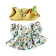 thumbnail image 4 of Ropa de muñeca de peluche Hugo Amarillo 20 cm vestido y chaleco, 4 of 9
