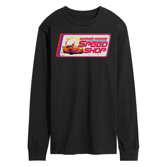 Disney Cars - Lightning McQueen Speed Shop - Men's Long Sleeve T-Shirt