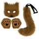 thumbnail image 5 of Conjunto de guantes y máscara Strade Fareast Limited disfraz de animal caqui, 5 of 8