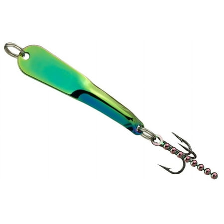 IRON DECOY Steely Fishing Lure Spoon Casting Trolling Jigging Ice Lake River Stream Freshwater Trout Bass Walley Salmon Crappie Pike