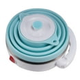 thumbnail image 2 of Hervidor eléctrico plegable de viaje, hervidor pequeño de silicona de grado alimenticio plegable, agua hirviendo, doble voltaje (azul), 2 of 5