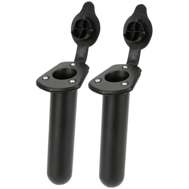 Juego de 2 uds. Soporte empotrado para caña de pescar con junta, tapa de sumidero para barcos Kayak