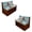 Horse Beach, variant on ZUXONGSY Spider Web Print 4 Pcs RV Dinette Cushion Covers Comfortable RV Couch Cover Stretch Sofa Furniture Protector Loveseat Chair Cover Halloween Decor for RV Camper Car Bench