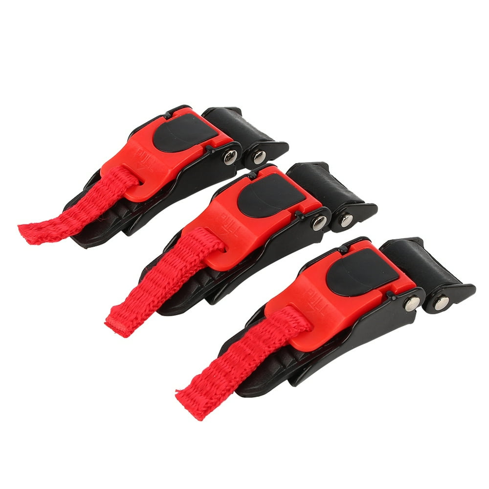 Tebru Professional chin strap buckle for any helmet,3pcs Motorcycle