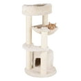 thumbnail image 6 of TRIXIE Baza Junior Jute & Plush 3-Level 39" Cat Tower, Scratching Posts and Condo, Cream, 6 of 10