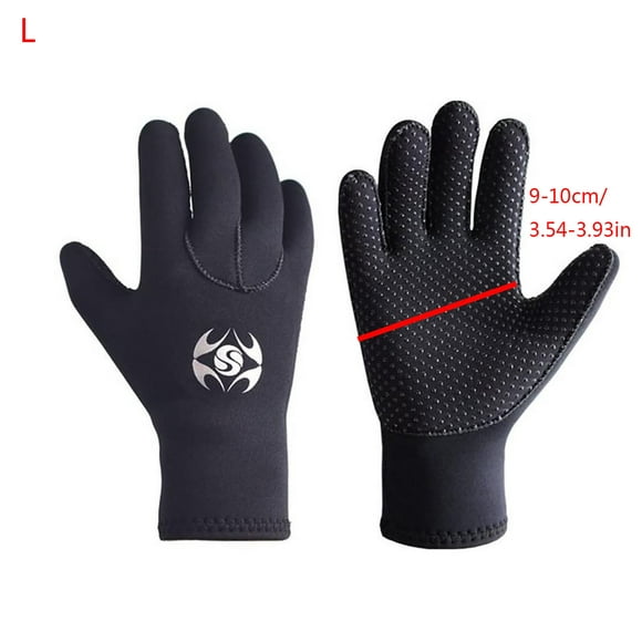 WREESH 3mm Neoprene Wetsuit Gloves Adult Elastic Warm Diving Glove - Snorkel Gloves