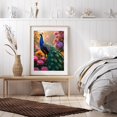 thumbnail image 6 of Diamond Art Kits for Adults - 5d Peacock Among Vibrant Flowers Diamond Painting for Adults, Diamond Art for Adults Beginners, Diamond Painting Kits for Adults for Home Wall Decor, 6 of 7