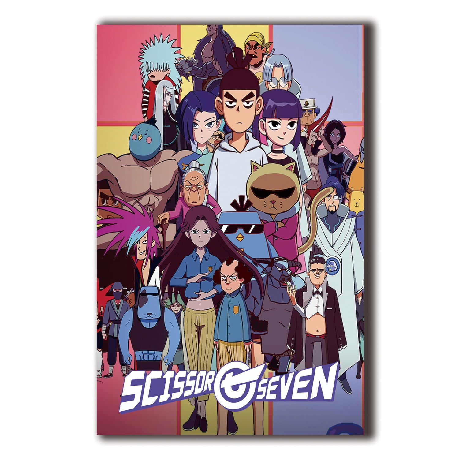 Scissor Seven Season 3 Poster for Home Decor Wall Art 12 x 18 inch(30cm