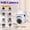 1pc, variant on 1080P 360° panoramic WiFi camera. Equipped with two-way audio and motion detection. USB powered, dual storage supported for home security.