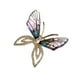 thumbnail image 5 of Broche de mariposa, broches de diamantes de imitación para mujer, accesorios de disfraz, broche, insignia, Pin de solapa de Animal para ropa, bufanda, Púrpura, 5 of 8