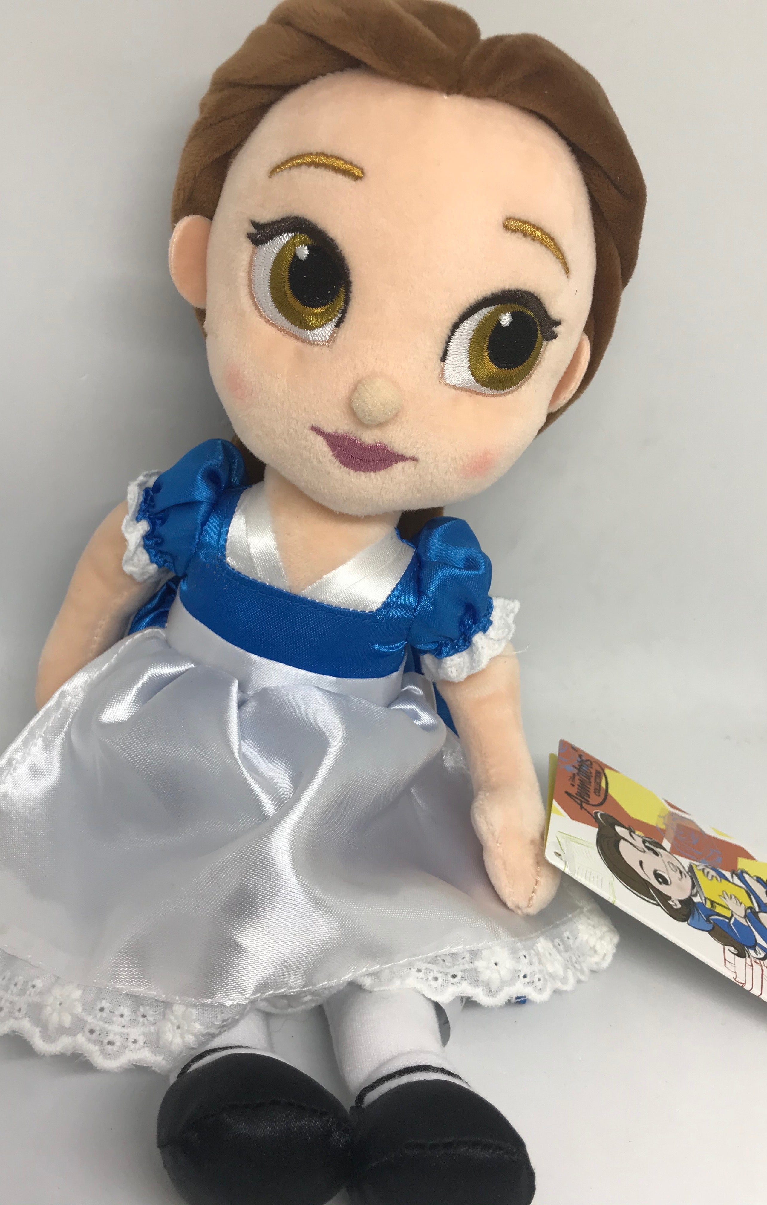 Disney Parks Animators' Collection Belle Plush Doll Small New with