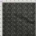 thumbnail image 4 of oneOone Velvet Black Fabric Cactus Craft Projects Decor Fabric Printed By The Yard 58 Inch Wide, 4 of 5