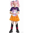 thumbnail image 5 of Satmonnus Popular Singers Costumes,Halloween Anime Cosplay Costume for Movie Fans Halloween Party Cosplay Dance Stage Outfit Set, 5 of 5