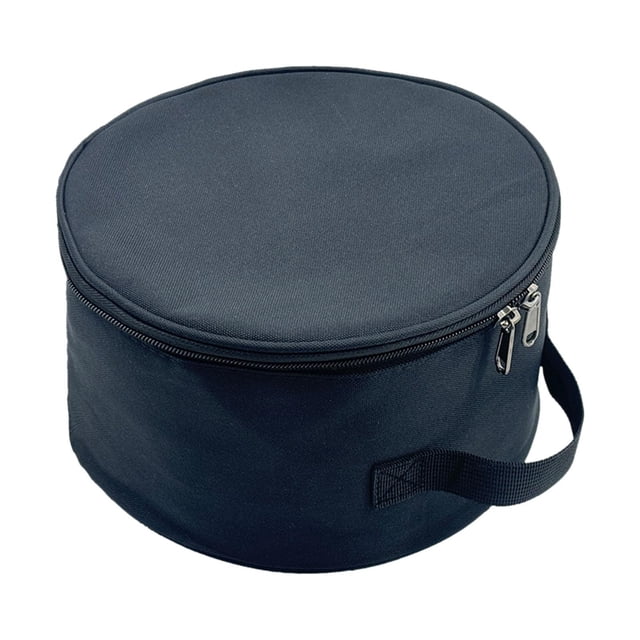 Almencla Foldable Fan Storage Bag Dustproof Makeup Bag for Picnic Outdoor Backpacking A