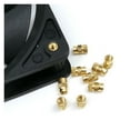 thumbnail image 4 of M1.4 M1.6 M2 M2.5 M3 M4 M5M6 Brass Copper Embedment Insert Nut Kit Set for Hot Heat Melt Injection 3D Print Twill Knurled Thread, 4 of 7