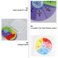 thumbnail image 4 of UPGRATOR 1 Set Fraction Tiles with Paper Material for Counting and Learning Fractions, 4 of 5