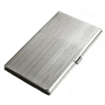 Eewia Business Card Holder Clearance! Metal Business Card Holder for Men and Women Pocket Business Card Case Slim Business Card Wallet Business Card Holders Name Card Holder Stainless Steel