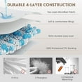 thumbnail image 3 of MOONORAH Mattress Protector, Waterproof Mattress Cover Pad with Deep Pocket, King Size Machine Washable Soft Breathable Bed Mattress Protectors with Stretchable Pockets - White, 3 of 9