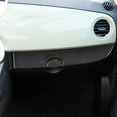 thumbnail image 4 of Carbon Fiber Interior Glove Box Panel Cover Trim Sticker for Fiat 500 2012-2015, 4 of 7