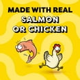 thumbnail image 5 of (5 pack) Temptations Creamy Puree Salmon And Chicken Flavor Crunchy Treats For Cats, 6.7 Oz Pouches (16 Pack), 5 of 13
