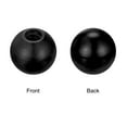 thumbnail image 4 of Unique Bargains 12Pack Threaded Ball Knobs, 25/64-1.38' Female Thread Black Thermoset Control Knob for Handle Replacement, 4 of 5