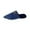 Dark Blue, variant on Women's Denim Pointed Toe Mules Slip On Backless Loafers Trendy Fashion Casual Shoes with Button Decoration Comfortable Indoor Outdoor Footwear Multiple Washed Jeans Colors