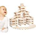thumbnail image 5 of Building Blocks Set, Lightweight Toy Set Stacking Blocks - Safe Educational Toys Natural Building Blocks for Girls and Boys Kids Toddlers 3+ Years Old, 5 of 5