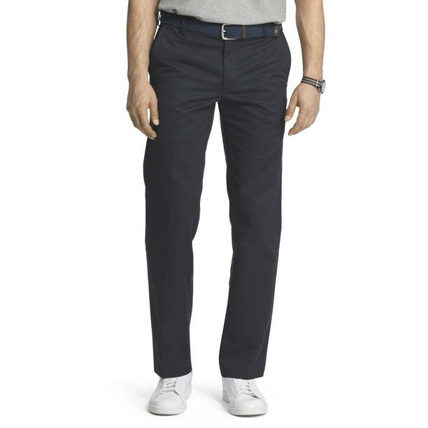 IZOD IZOD Men's American Chino Slim Fit Flat Front Pant