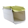 thumbnail image 1 of Caja de zapatos para armario, multifunción ahorrador de espacio, bolsa Universal de doble capa, resistente con ruedas, soporte para zapatos Verde claro, 1 of 8