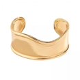 thumbnail image 1 of 2 Brazaletes Abiertos, Pulsera Decorativa Ajustable, Brazalete Moderno, Color Dorado, 1 of 8