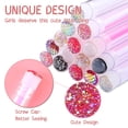 thumbnail image 3 of UYGDUY-10pcs Eyelash brush Lash Wand Makeup tool Eyelash Extension supplies Cleaning brush Diamond Mascara mix color, 3 of 3